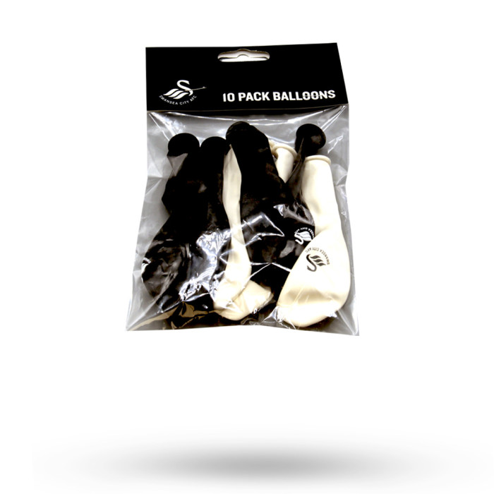 Swans 10 Pack Balloons 24-25