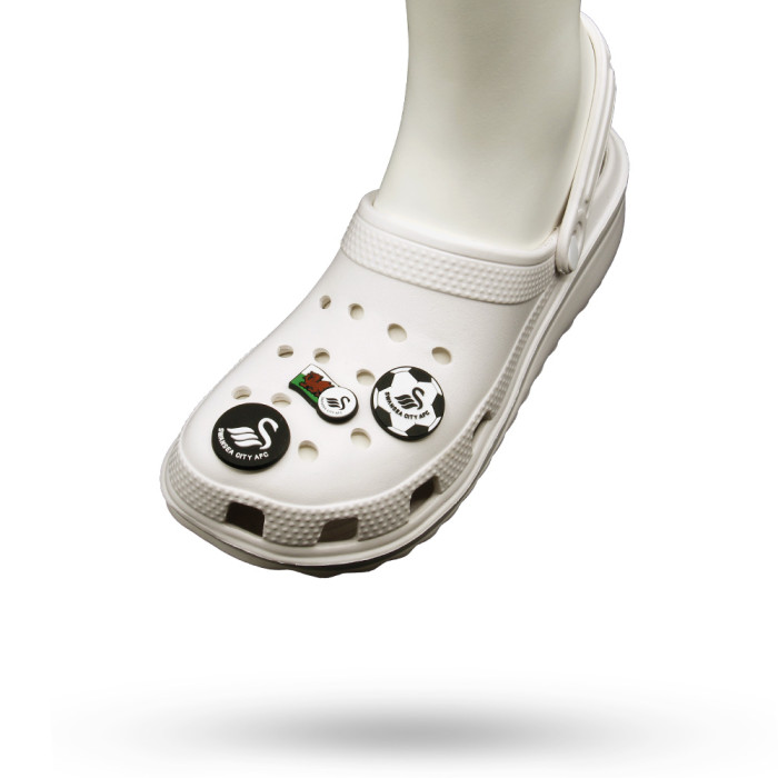 Swans Shoe Charms 3pk