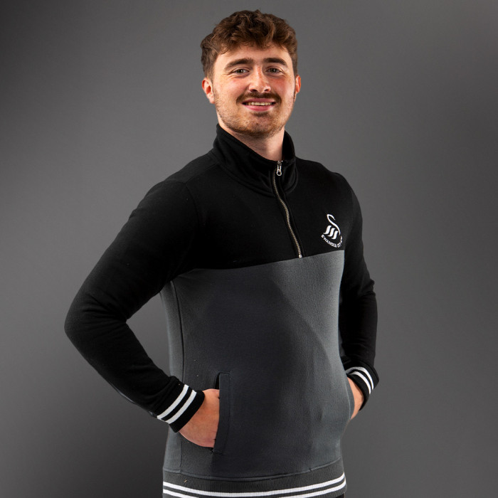 Swansea City Clay 1/4 Zip 23-24