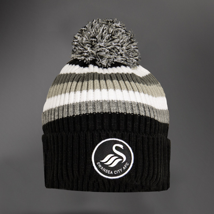 Swans Stripe Ribbed Beanie 24-25