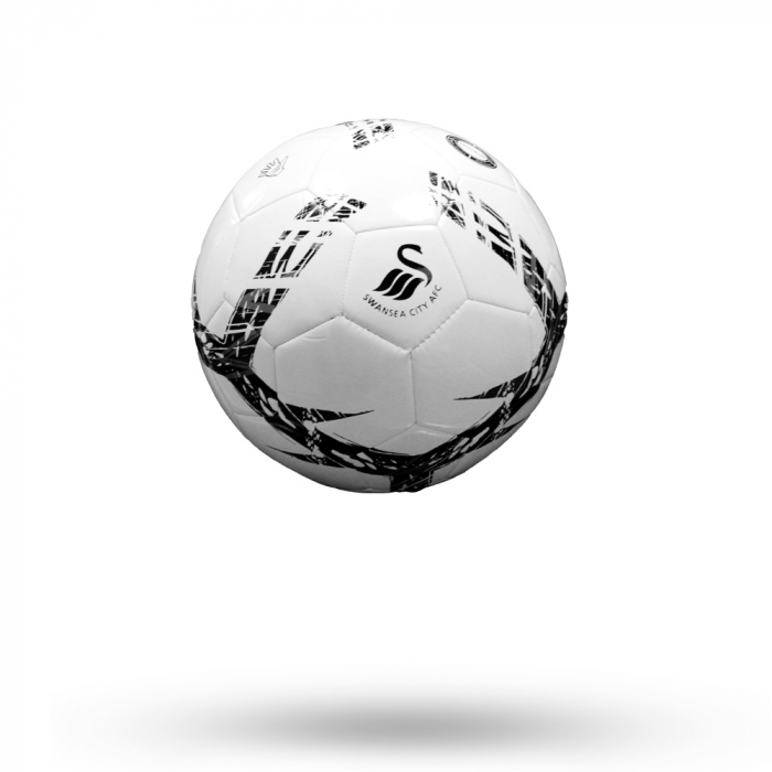 Swans White/BLACK Ball Size 5 2024-2025