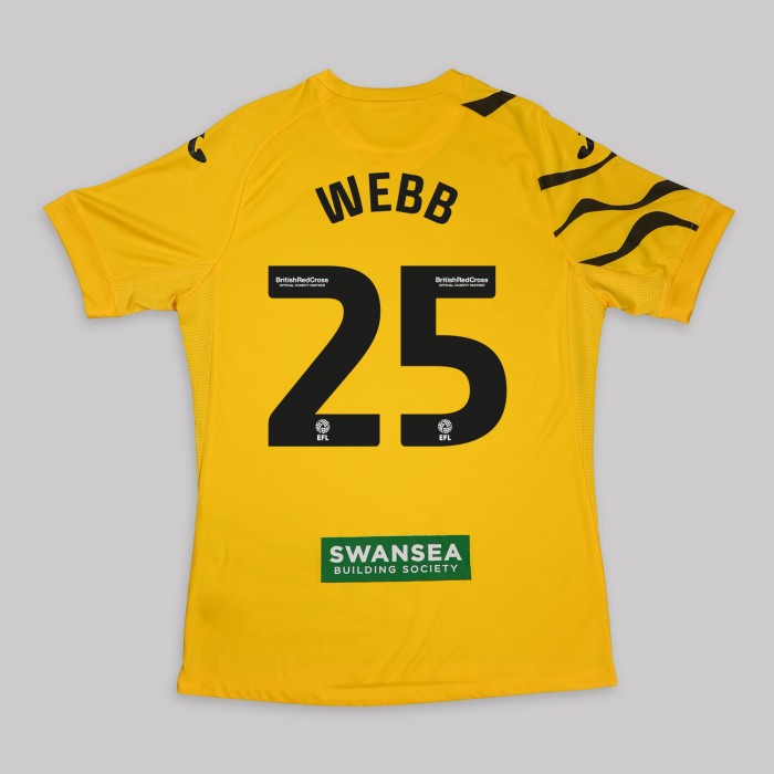 Swansea City Adults Yellow Keeper Jersey 2022-2023